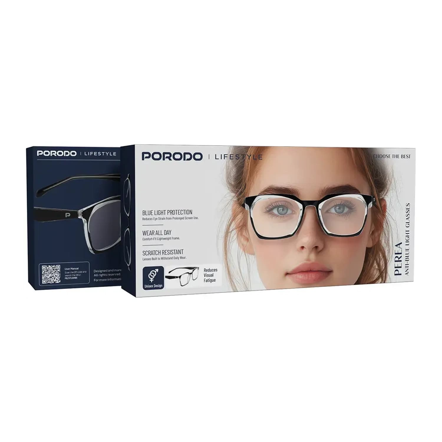 عینک بلوکات پرودو Perea Anti Blue Light Glasses — تصویر ۳