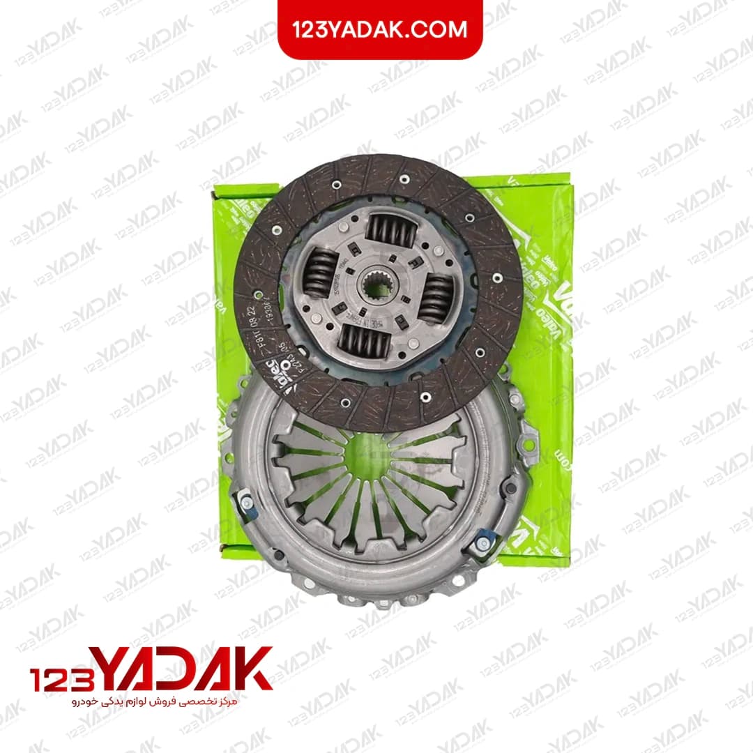 دیسک و صفحه پژو ۲۰۷ / پژو ۲۰۶ تیپ ۵ / رانا والئو جعبه سبز valeo فرانسه اصل