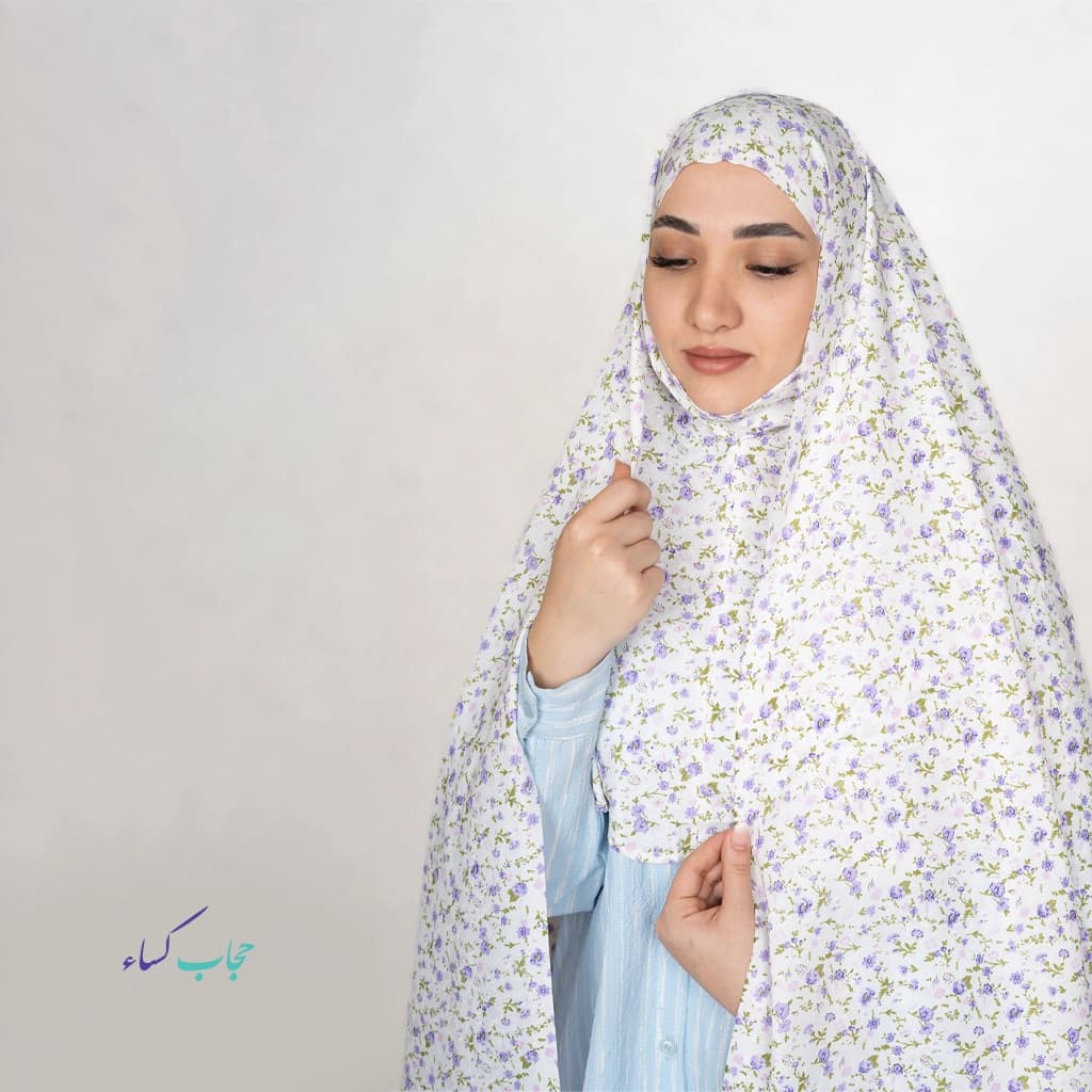 چادر نماز با مقنعه سایز 170 — تصویر ۳