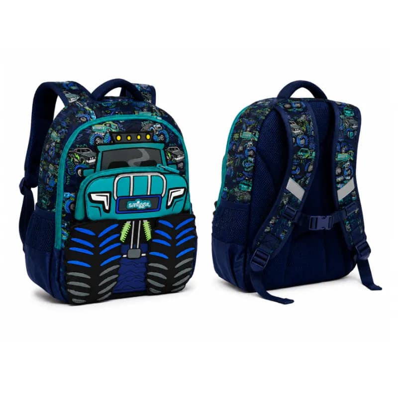 کوله پشتی متوسط اسمیگل طرح کامیون غول پیکر کد 74346 — تصویر ۲