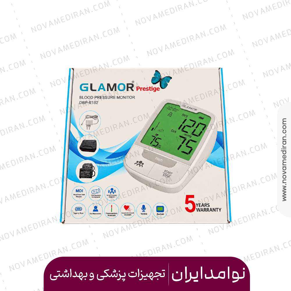 فشارسنج دیجیتال بازویی گلامور مدل 6182