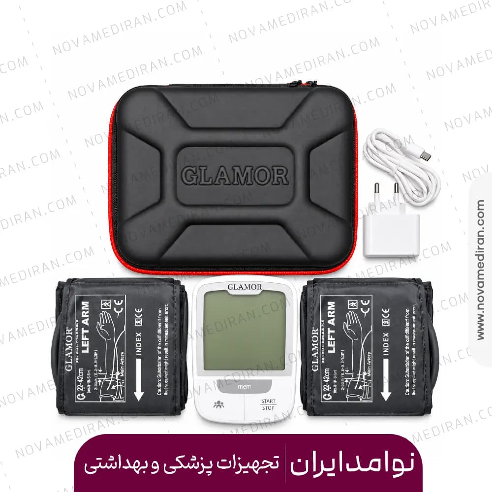 فشارسنج دیجیتال بازویی گلامور مدل 6182 — تصویر ۵
