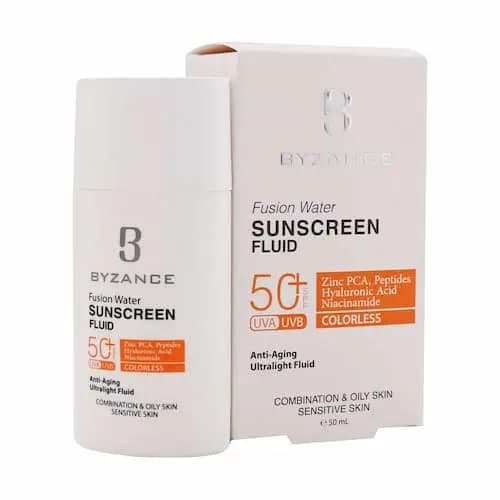 فلوئید ضد آفتاب فیوژن واتر بیزانس SPF 50