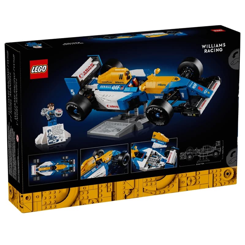 لگو Williams Nigel Mansell سری آیکونز کد 10353 — تصویر ۲