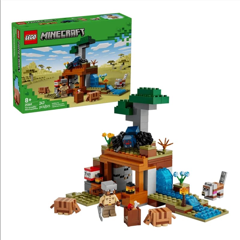 لگو Minecraft The Armadillo Mine Expedition سری ماینکرفت کد 21269