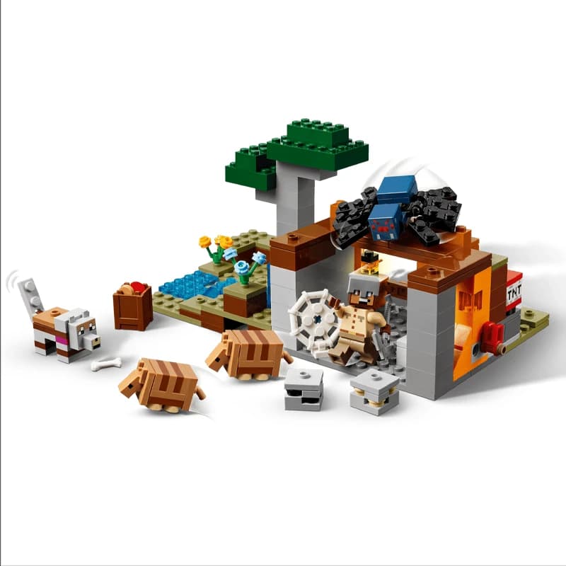 لگو Minecraft The Armadillo Mine Expedition سری ماینکرفت کد 21269 — تصویر ۷