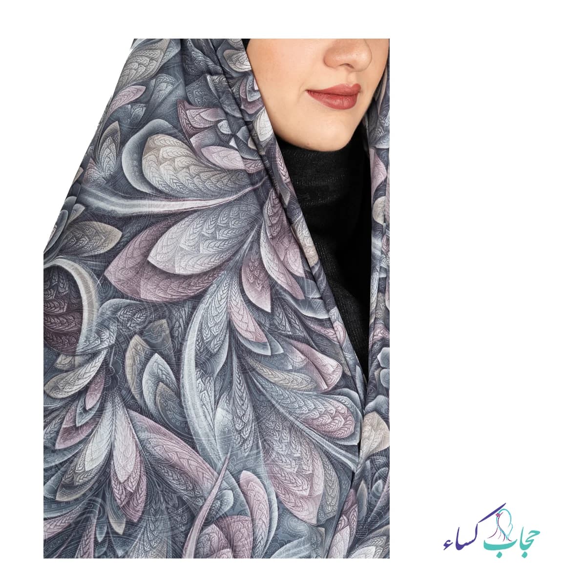چادر مجلسی اندونزی مدل گلبرگ — تصویر ۲