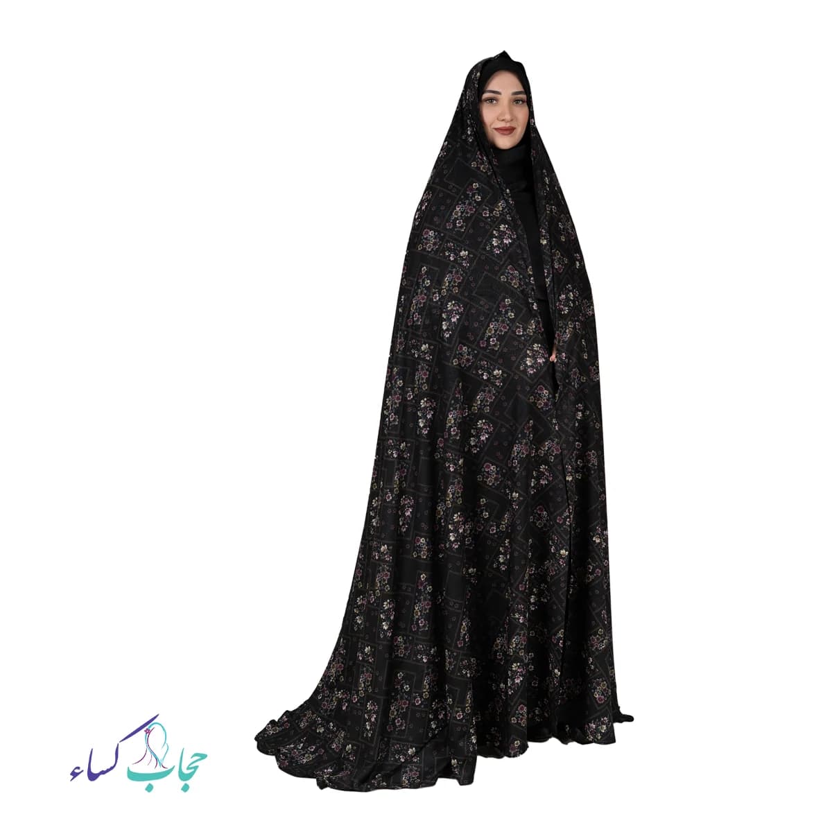 چادر مجلسی اندونزی طرح لاله