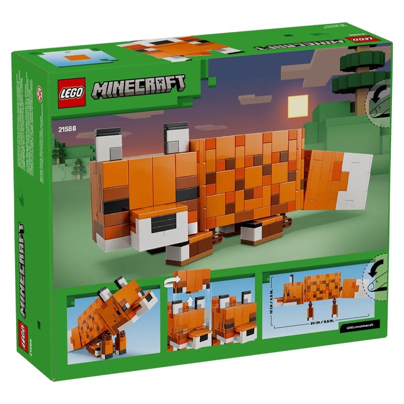 لگو Minecraft the Fox سری ماینکرفت کد 21588 — تصویر ۲