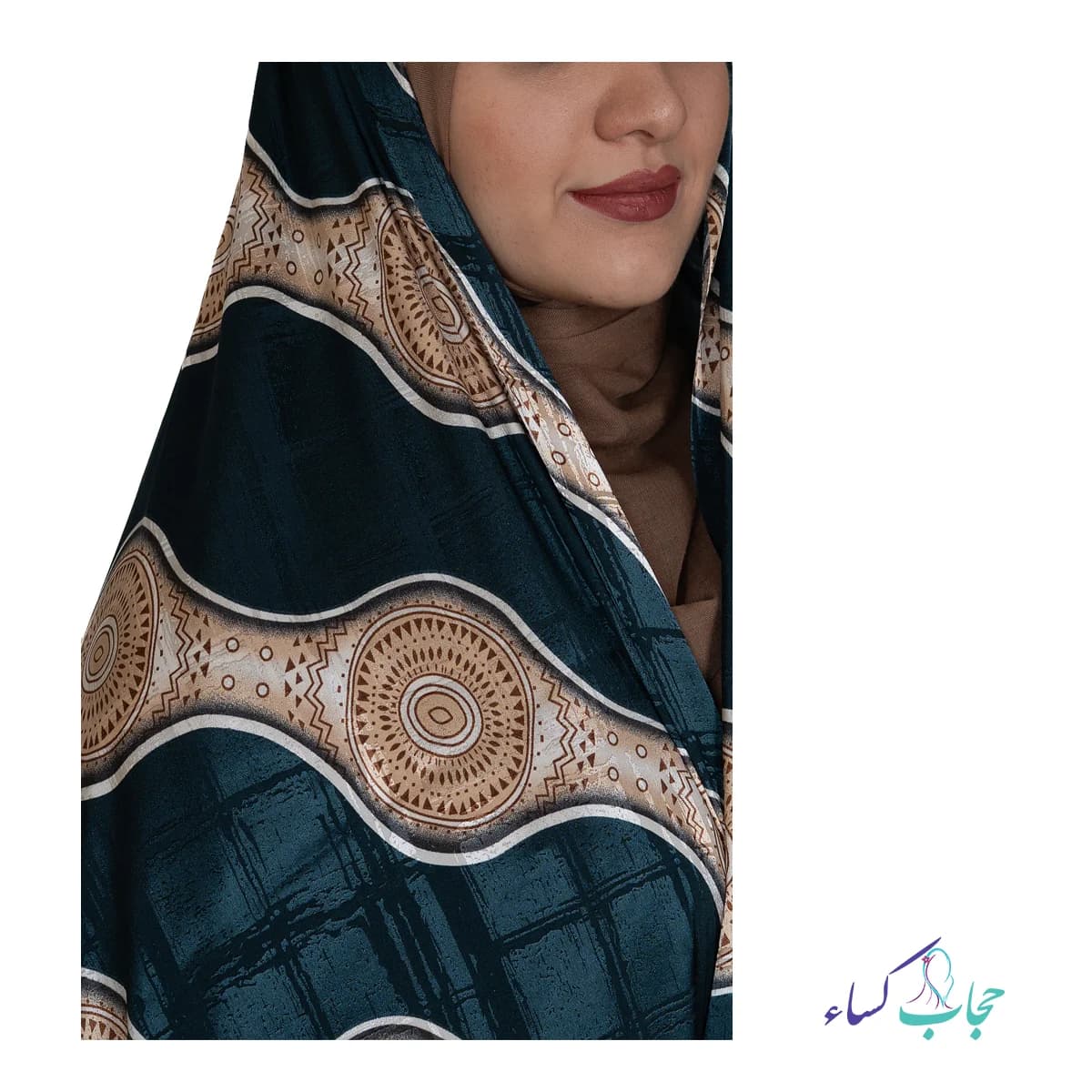 چادر ژاکارد و حاشیه دار مریم — تصویر ۲