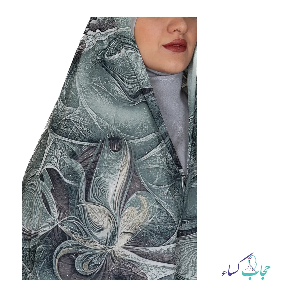 چادر مجلسی اندونزی طرح نرگس — تصویر ۲