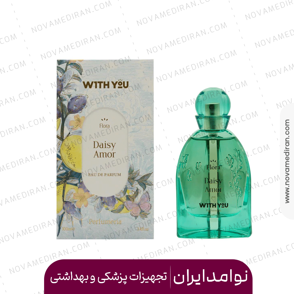 ادوپرفیوم زنانه ویت یو مدل Daisy Amor حجم 100 میلی لیتر
