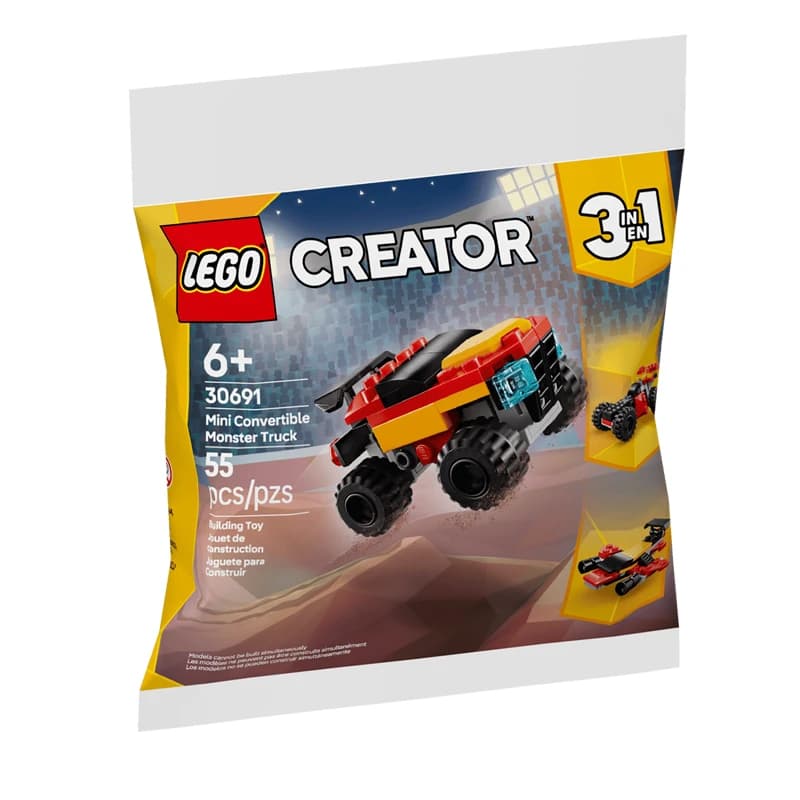لگو Polybag Monstertruck سری کریتور کد 30691 — تصویر ۲