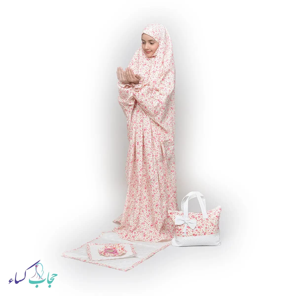 ست جشن تکلیف صبا (کیف،چادر،سجاده) — تصویر ۲