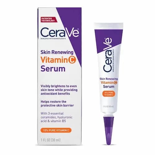 سرم ویتامین سی مدل Skin Renewing سراوی حجم ۳۰ میل