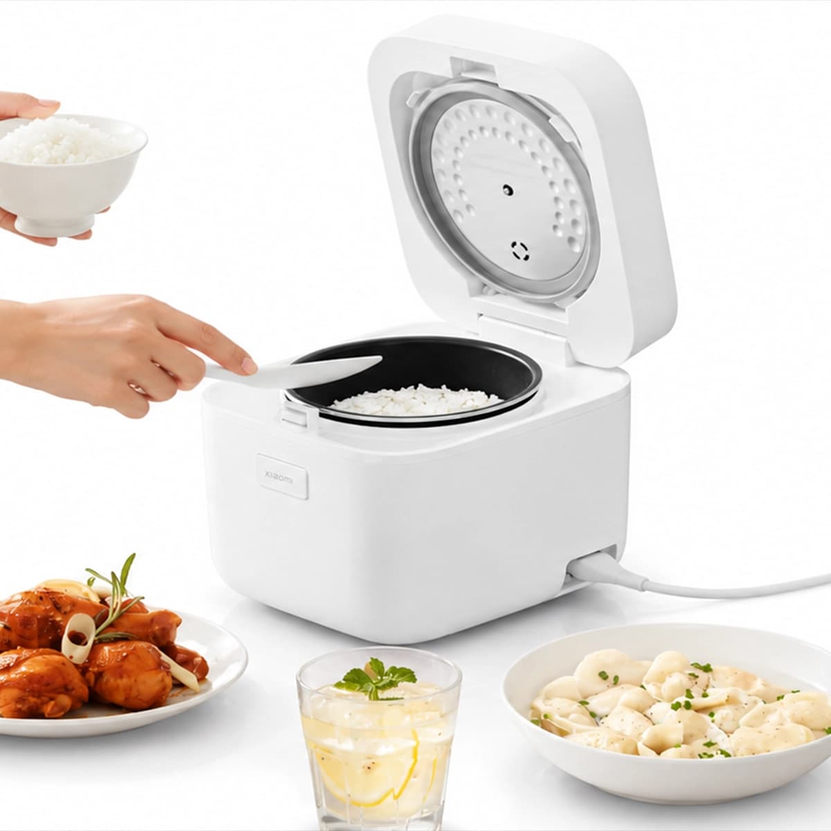 پلوپز چندکاره شیائومی مدل Multifunctional Rice Cooker MFB05M0-1 — تصویر ۲