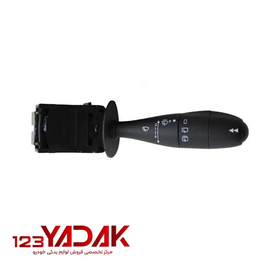 مجموعه کلید چراغ ها و کلید برف پاک کن پژو 206 p6l – hb