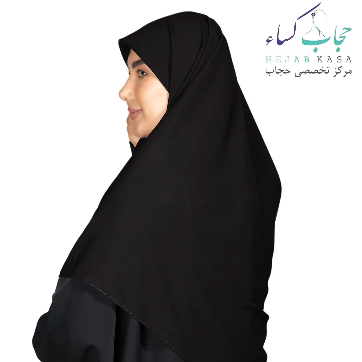 مقنعه کرپ سایز 90