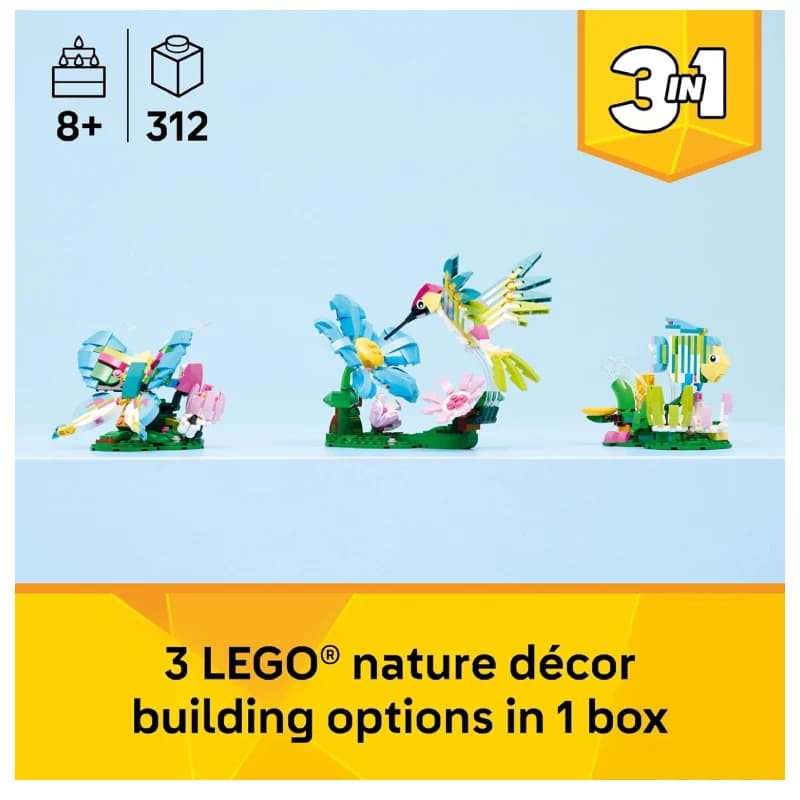 لگو Colorful Hummingbird سری کریتور کد 31384 — تصویر ۷