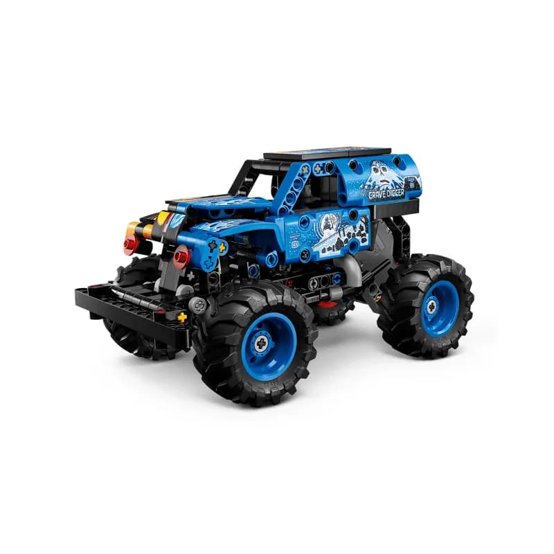 لگو Monster Jam Grave Digger Fire and Ice سری تکنیک کد 42219 — تصویر ۶