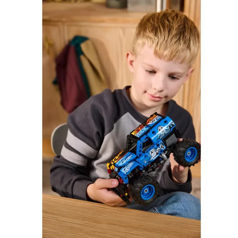 لگو Monster Jam Grave Digger Fire and Ice سری تکنیک کد 42219 — تصویر ۵
