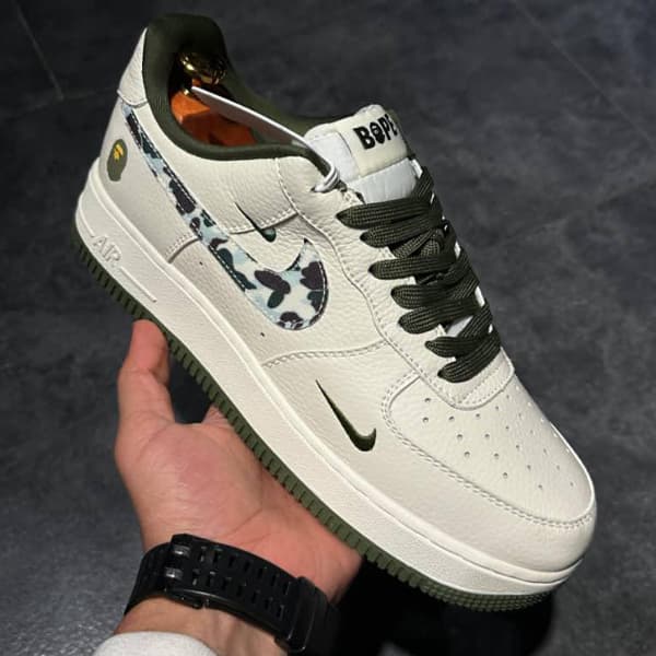 کتانی نایک ایرفورس 1 Bape