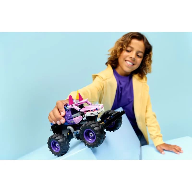 لگو Monster Jam Sparkle Smash Pull-Back سری تکنیک کد 42220 — تصویر ۵