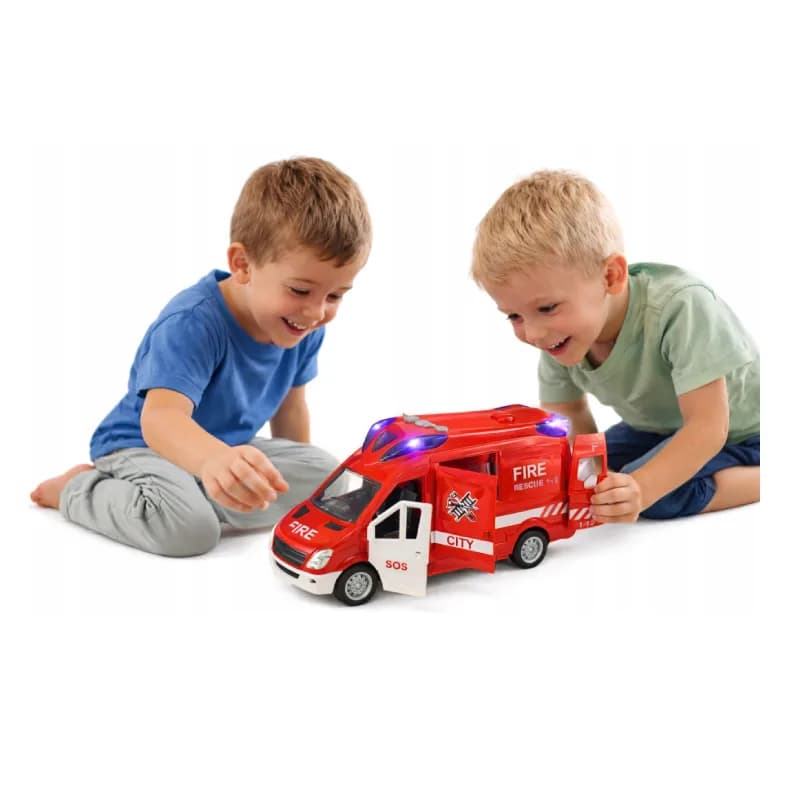 ماشین آتش نشانی موزیکال Fire Rescue کد 666 – 11 — تصویر ۸