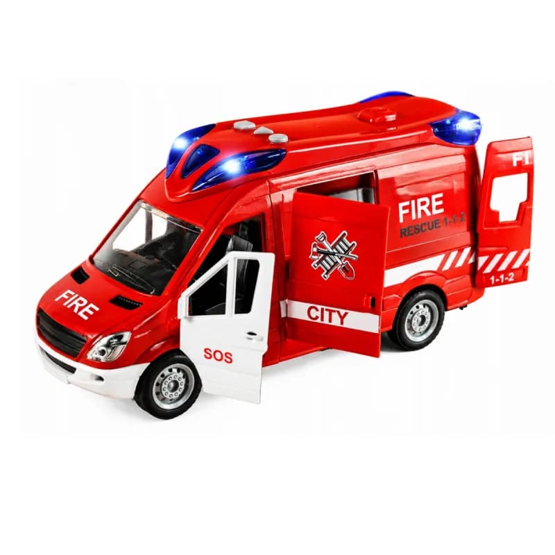 ماشین آتش نشانی موزیکال Fire Rescue کد 666 – 11 — تصویر ۶