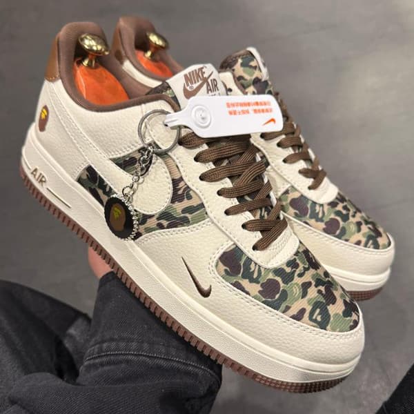 کتانی نایک ایرفورس 1 low Bape