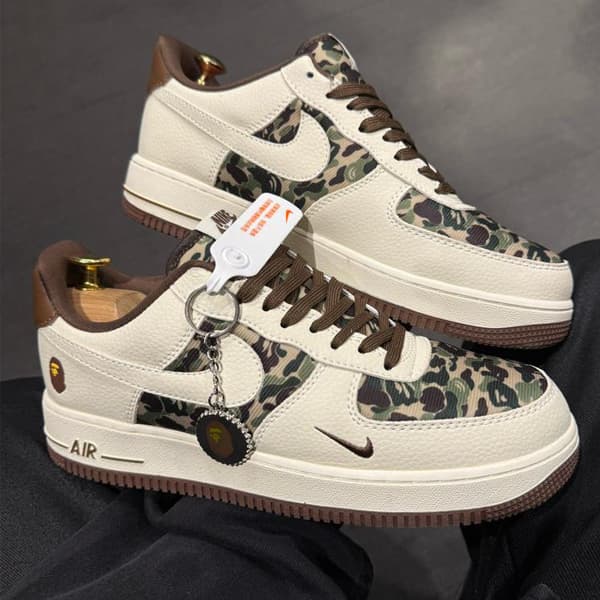 کتانی نایک ایرفورس 1 low Bape — تصویر ۲