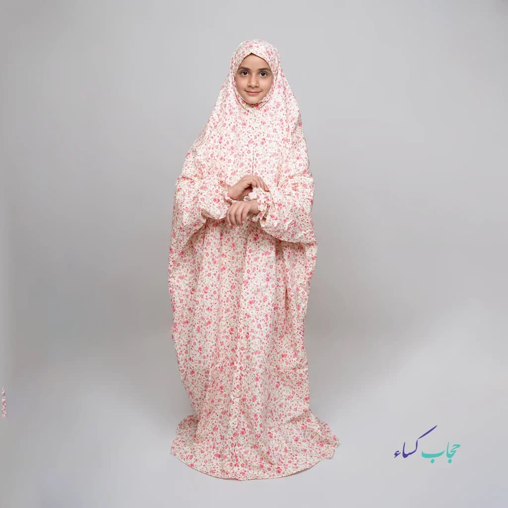 چادر جشن تکلیف گلدار صبا