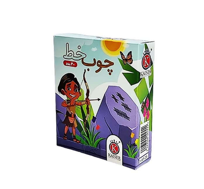 چوب خط آموزشی کایزر (SK525) بسته 60 عددی — تصویر ۲