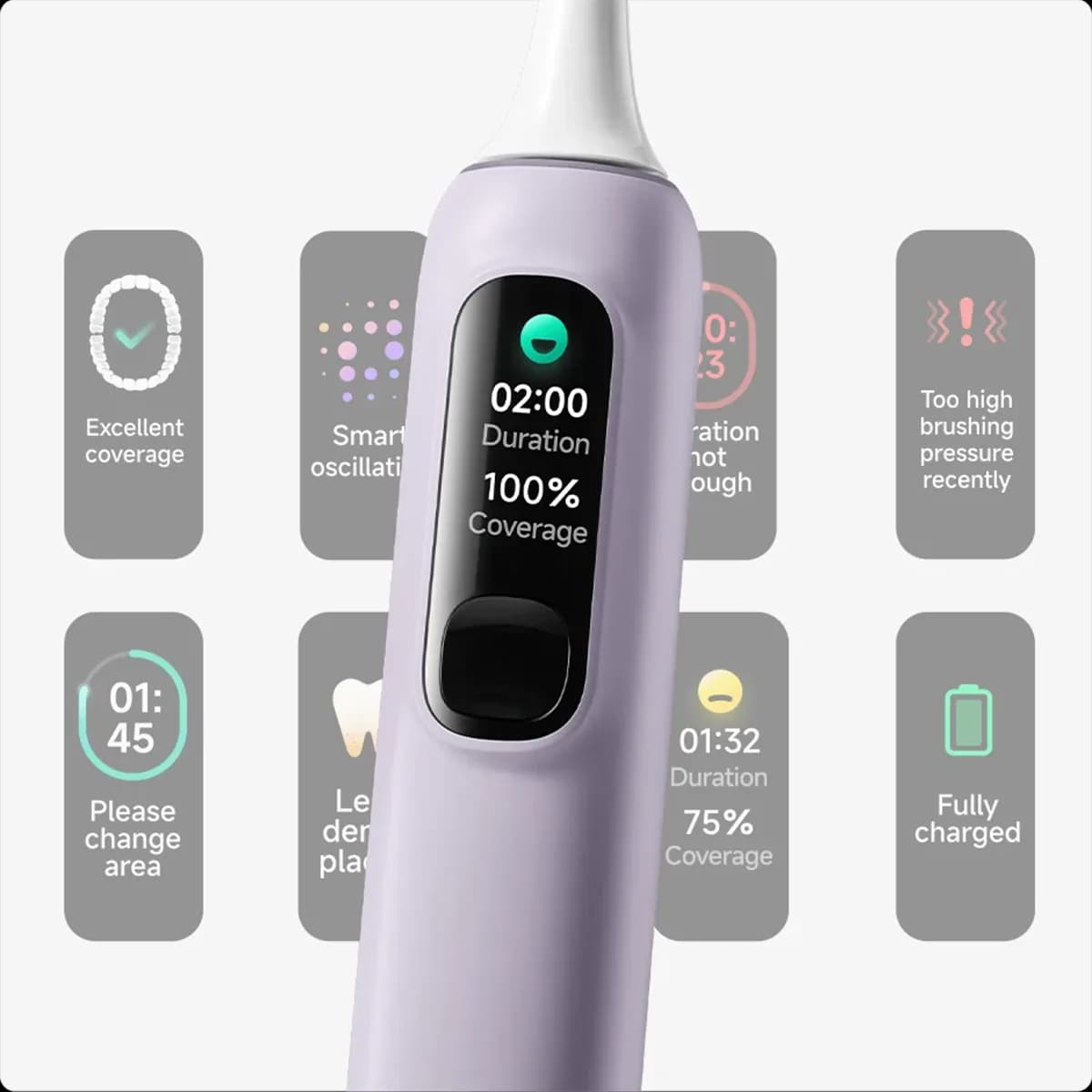 مسواک برقی هوشمند شیائومی Oscillation Electric Toothbrush Pro — تصویر ۳
