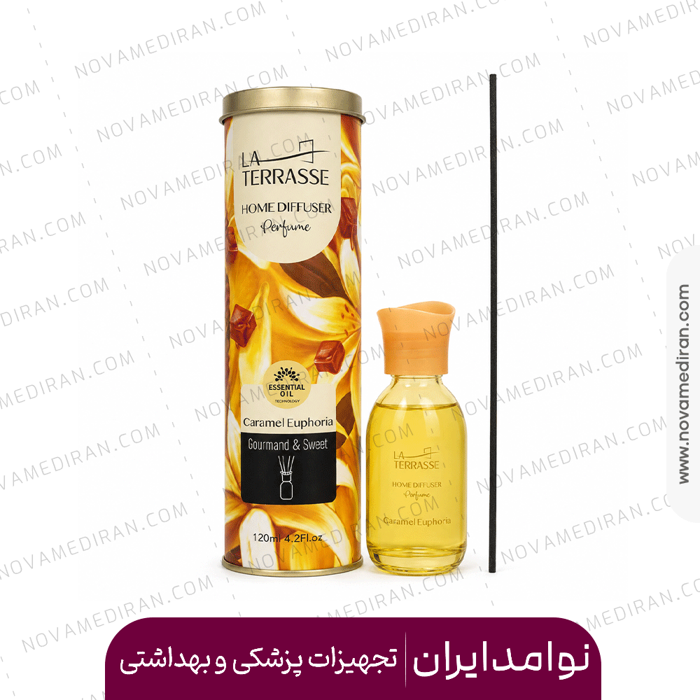 عطر خانه لاتراس مدل Caramel Euphoria حجم 120 میل