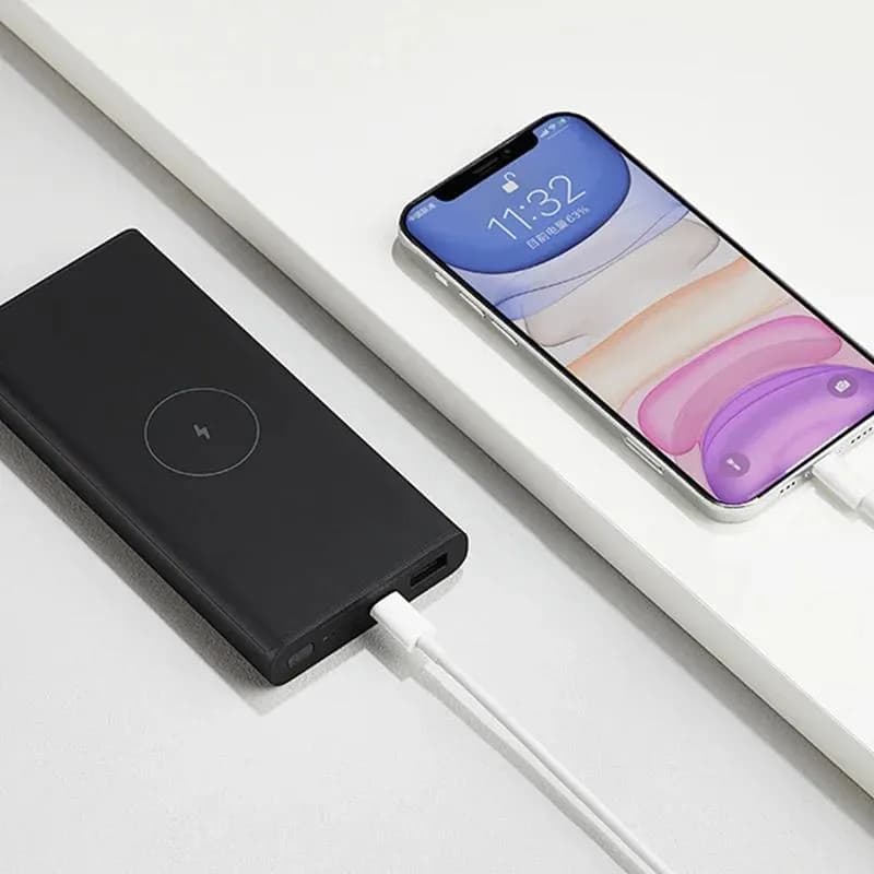 پاوربانک بی‌سیم شیائومی اورجینال 10000 – 10000mAh Xiaomi Original Wireless Power Bank