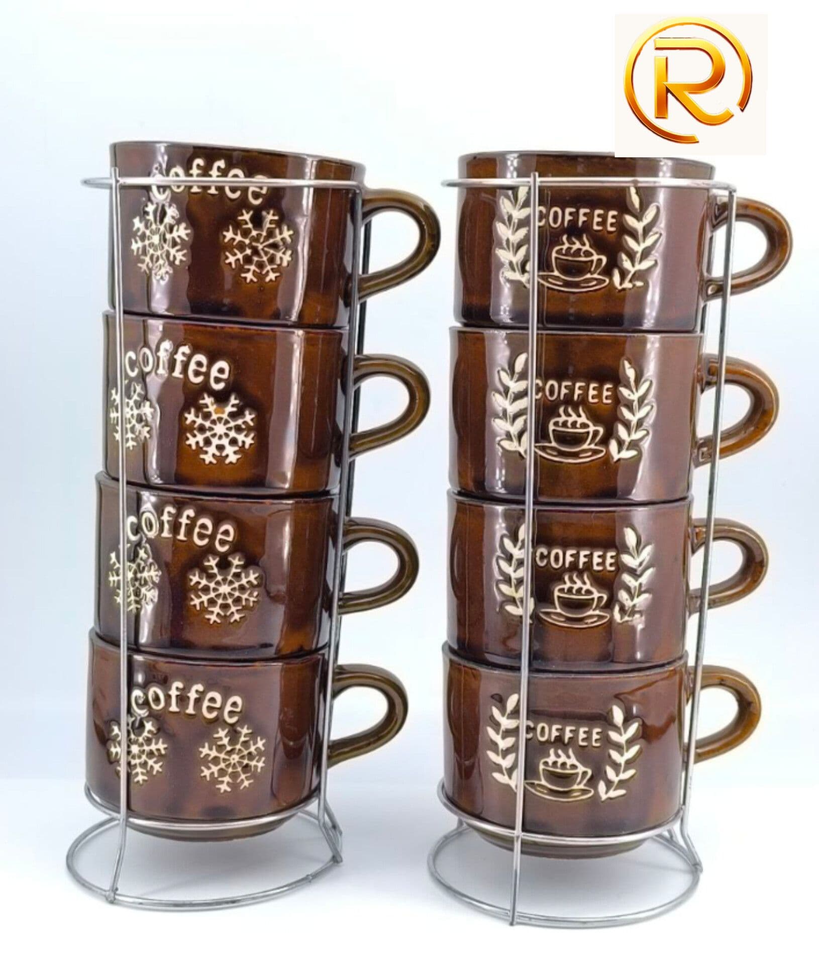 شات 4 عددی استند دار بزرگ طرح کافی دبل