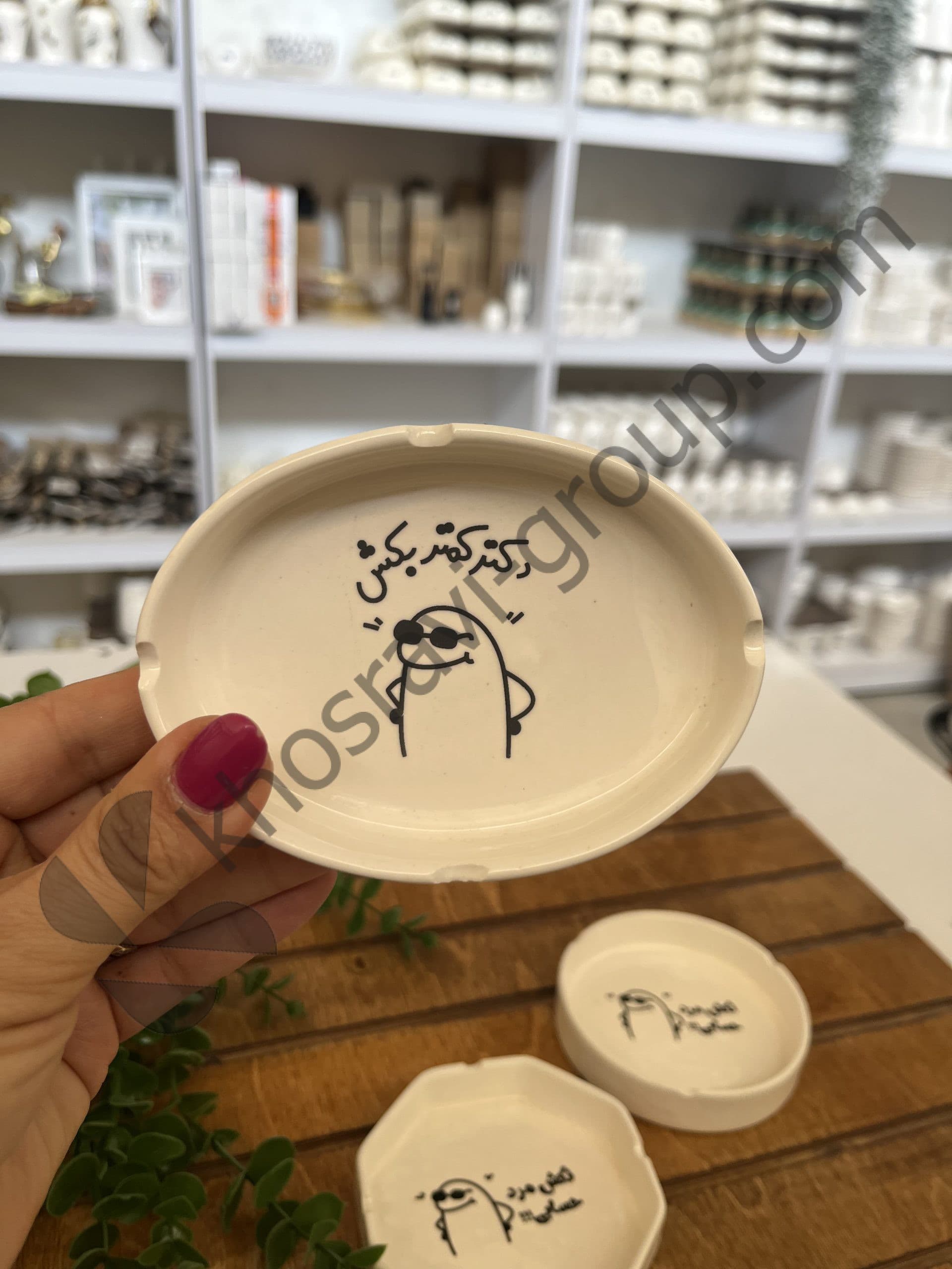 زیر سیگاری سرامیکی — تصویر ۳