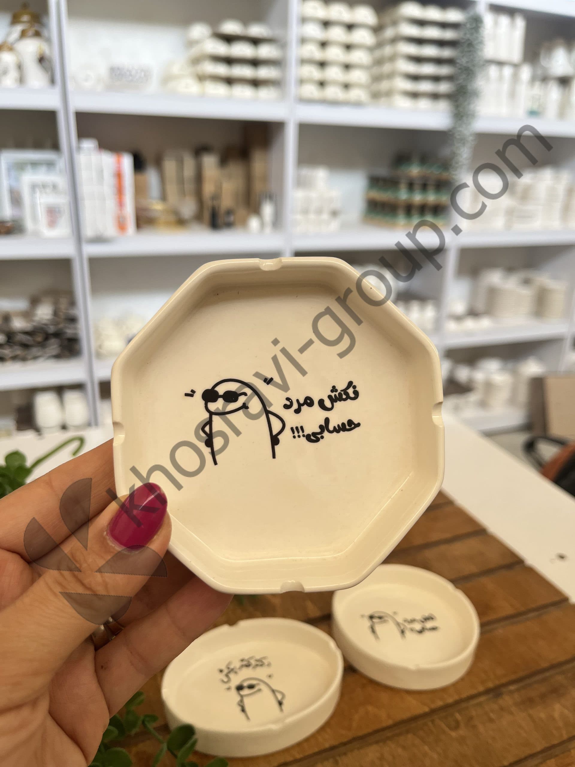 زیر سیگاری سرامیکی — تصویر ۲