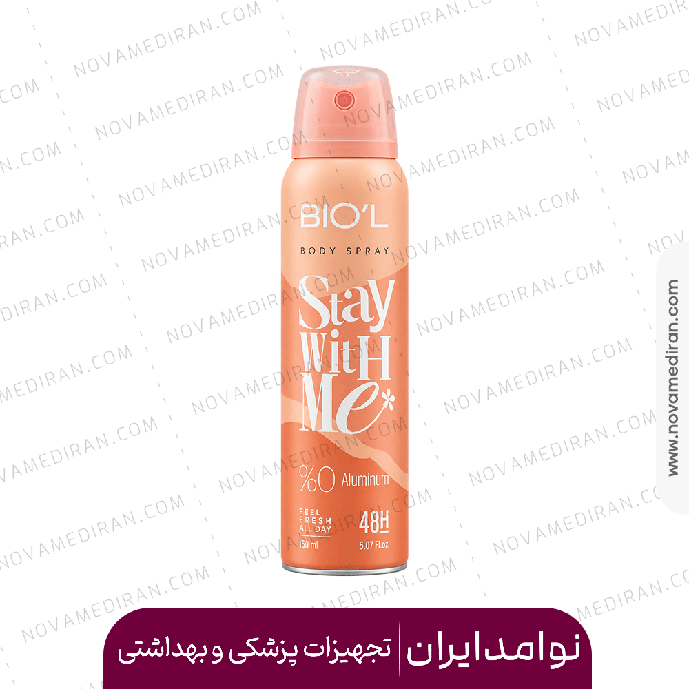 اسپری بدن زنانه بیول STAY WITH ME لویه بل 150 میل