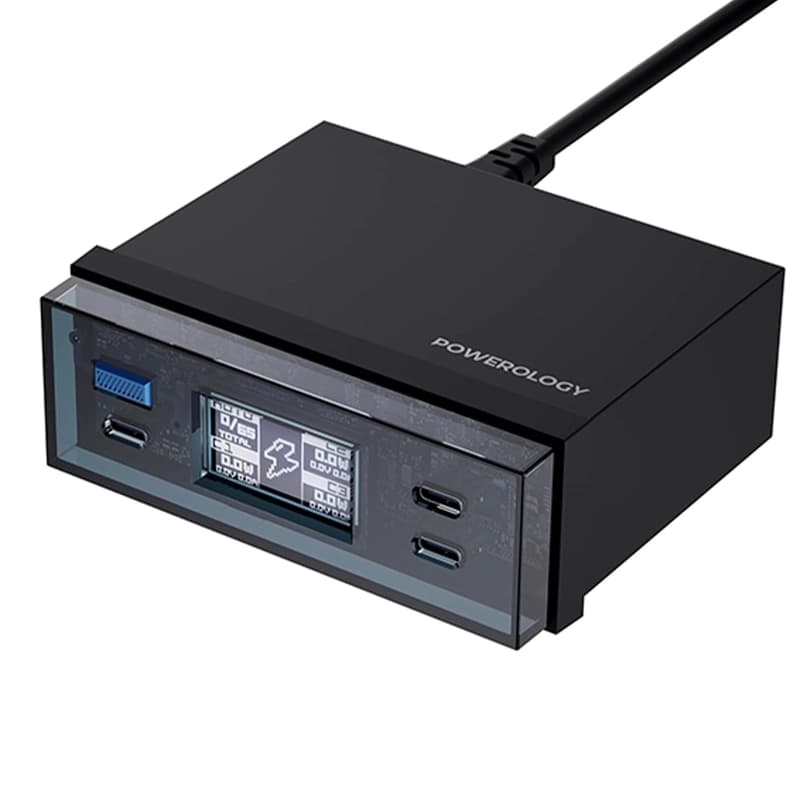 پایه شارژر POWEROLOGY مدل PowerHub Desktop Charging Station PD65W