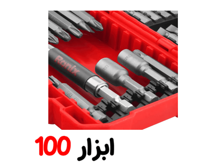 ست سری پیچ گوشتی و سری بکس 49 عددی رونیکس مدلRh-5452 — تصویر ۶