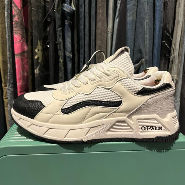 کتانی OFF White 2002 سفید مشکی — تصویر ۴