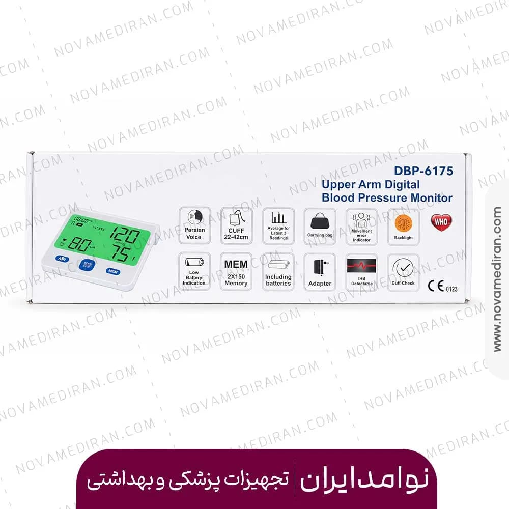 فشارسنج سخنگو وکتو مدل 6175 — تصویر ۳