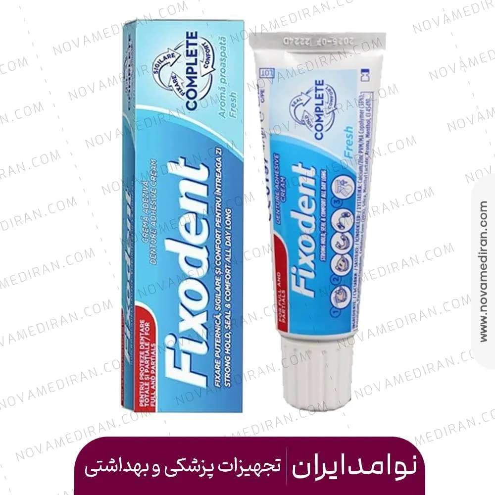 چسب دندان مصنوعی فیکسودنت مدل fresh