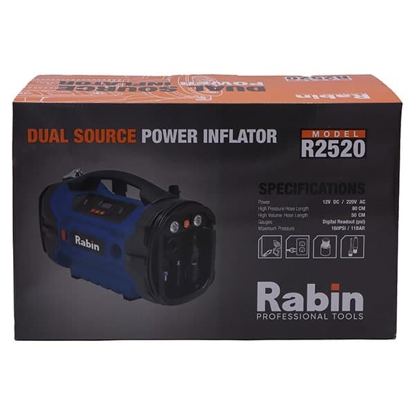 کمپرسور باد فندکی و برق شهری رابین مدل R2520 — تصویر ۱۰