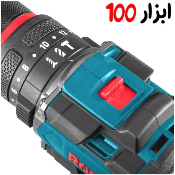 دریل شارژی چکشی رونیکس (Ronix) براشلس مدل 8670 — تصویر ۴