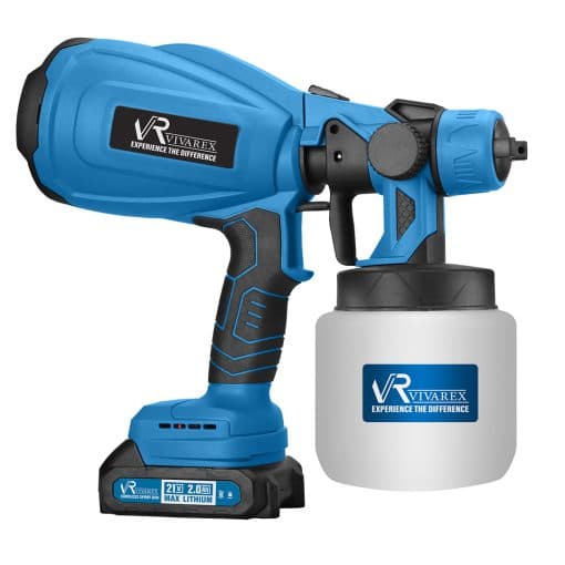 پیستوله رنگ پاش شارژی 21 ولت ویوارکس مدل VR2116-SG — تصویر ۱۰