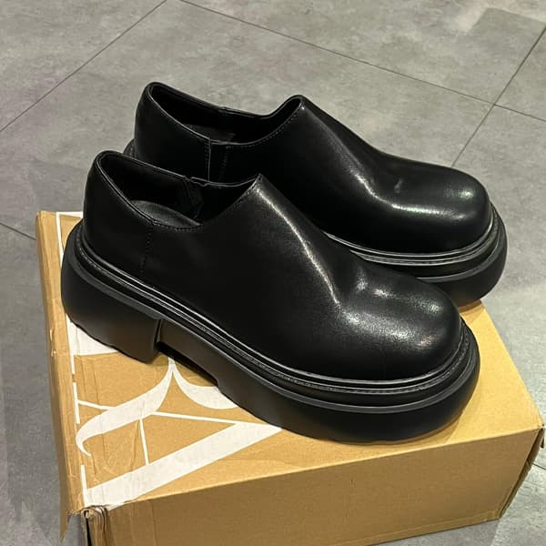 کتانی زارا چرمی ساده