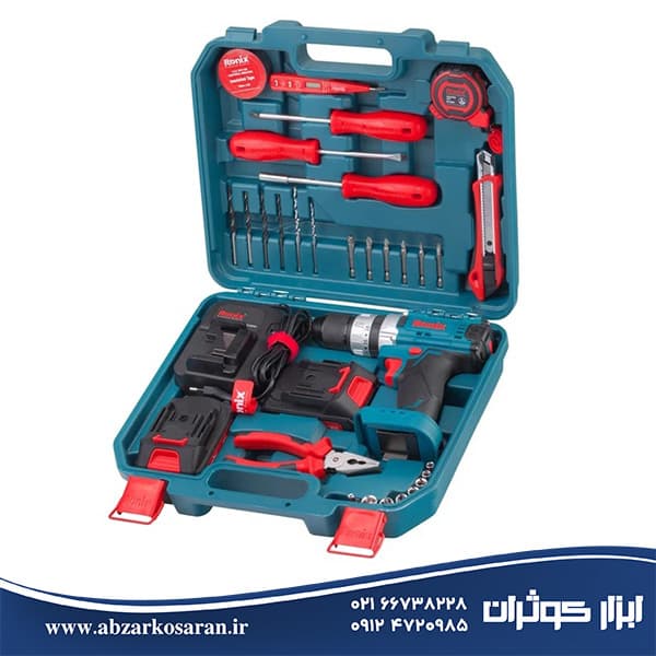کیت دریل شارژی رونیکس (Ronix)33 پارچه مدل RS-8615 — تصویر ۸